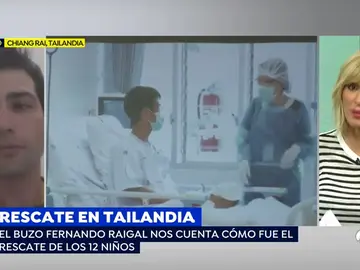 El buzo español en el rescate de los niños: "No se descarta que entraran por su cuenta y después llamaran al entrenador" El buzo español en el rescate de los niños: "No se descarta que entraran por su cuenta y después llamaran al entrenador"