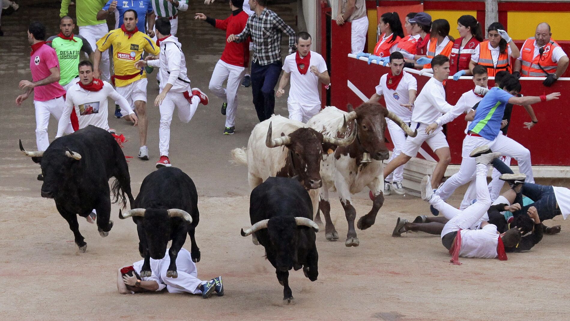 Sexto encierro de San Ferm&iacute;n 2018