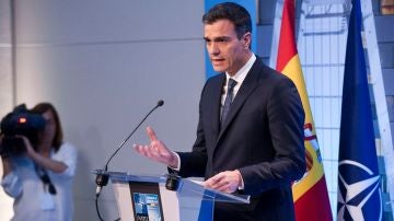 El jefe del Gobierno español, Pedro Sánchez, 