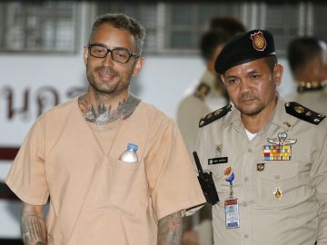 Artur Segarra a su llegada a la Corte de Tailandia