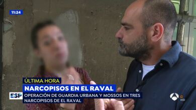 Cliente de un piso donde trafican con droga: 