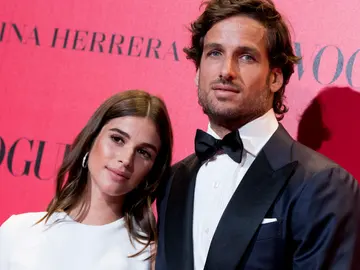 La primera aparición pública de Feliciano López y Sandra Gago La primera aparición pública de Feliciano López y Sandra Gago