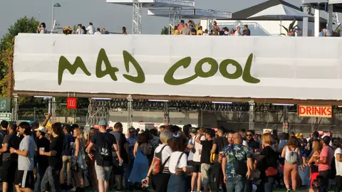 Accesos al festival Mad Cool en una foto de archivo. Accesos al festival Mad Cool 2018