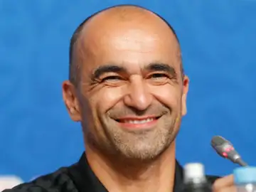 El seleccionador de Bélgica, Roberto Martínez. El seleccionador de Bélgica, Roberto Martínez.