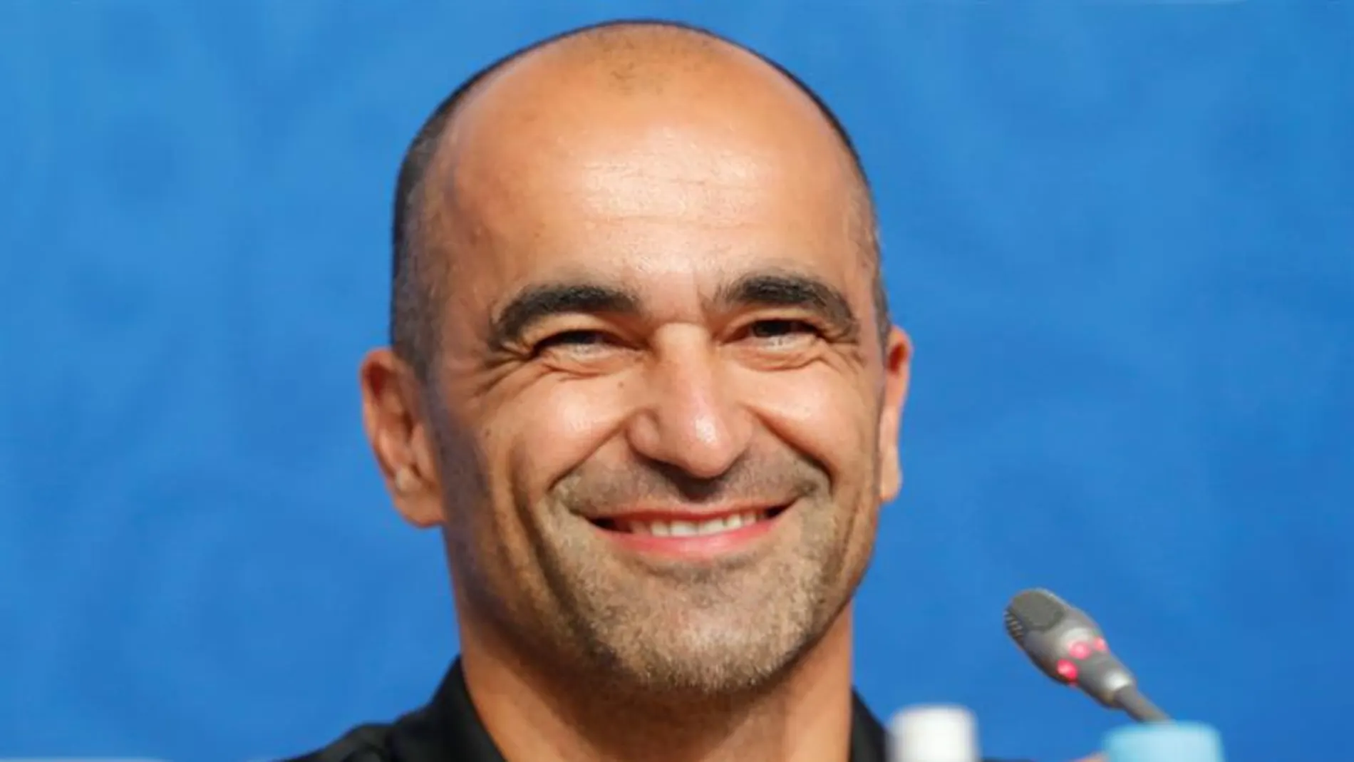 El seleccionador de Bélgica, Roberto Martínez. El seleccionador de Bélgica, Roberto Martínez.