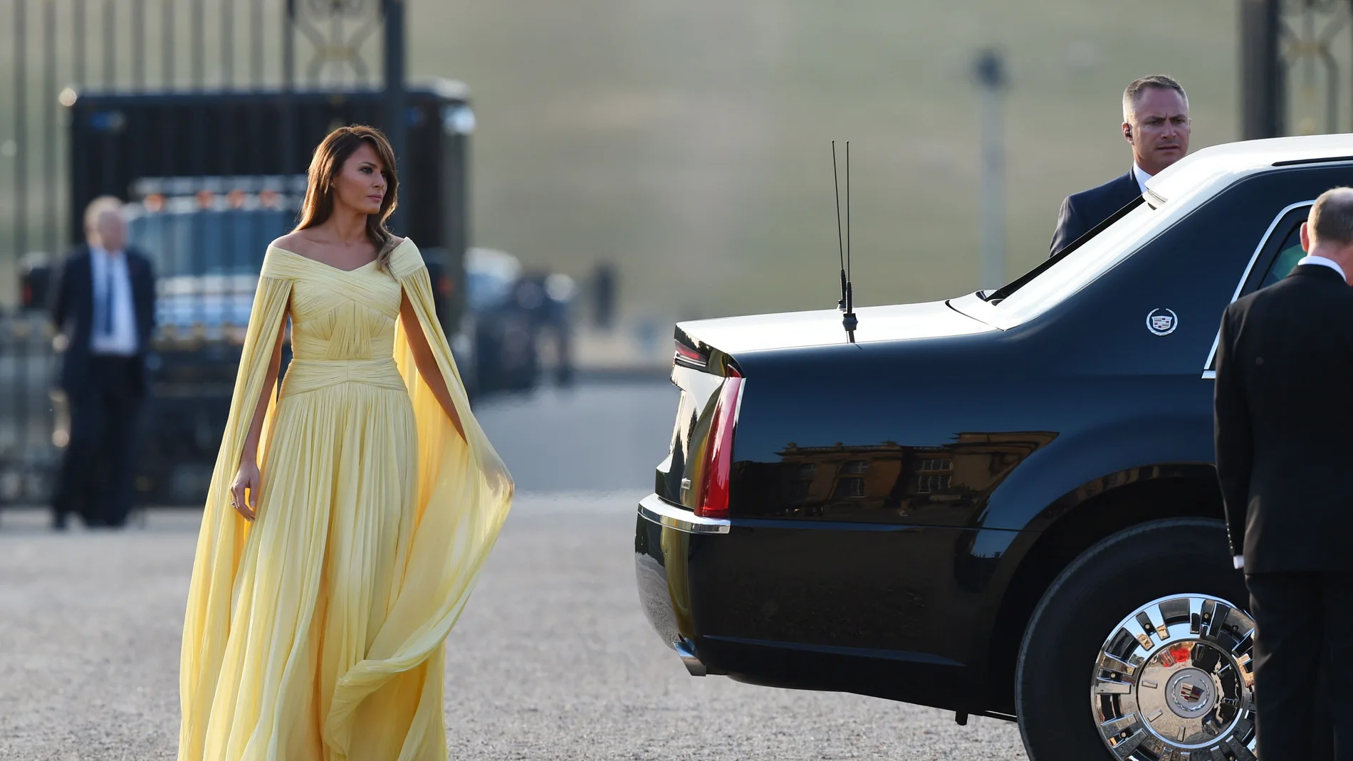 La primera dama de EEUU, Melania Trump La primera dama de EEUU, Melania Trump