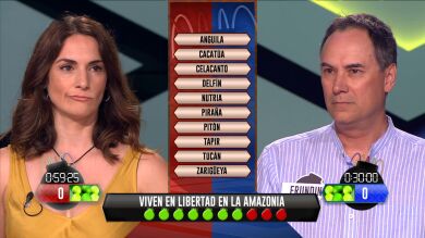Erundino, del equipo de 'Los Lobos', hace pleno en una de las pruebas de '¡Boom!'