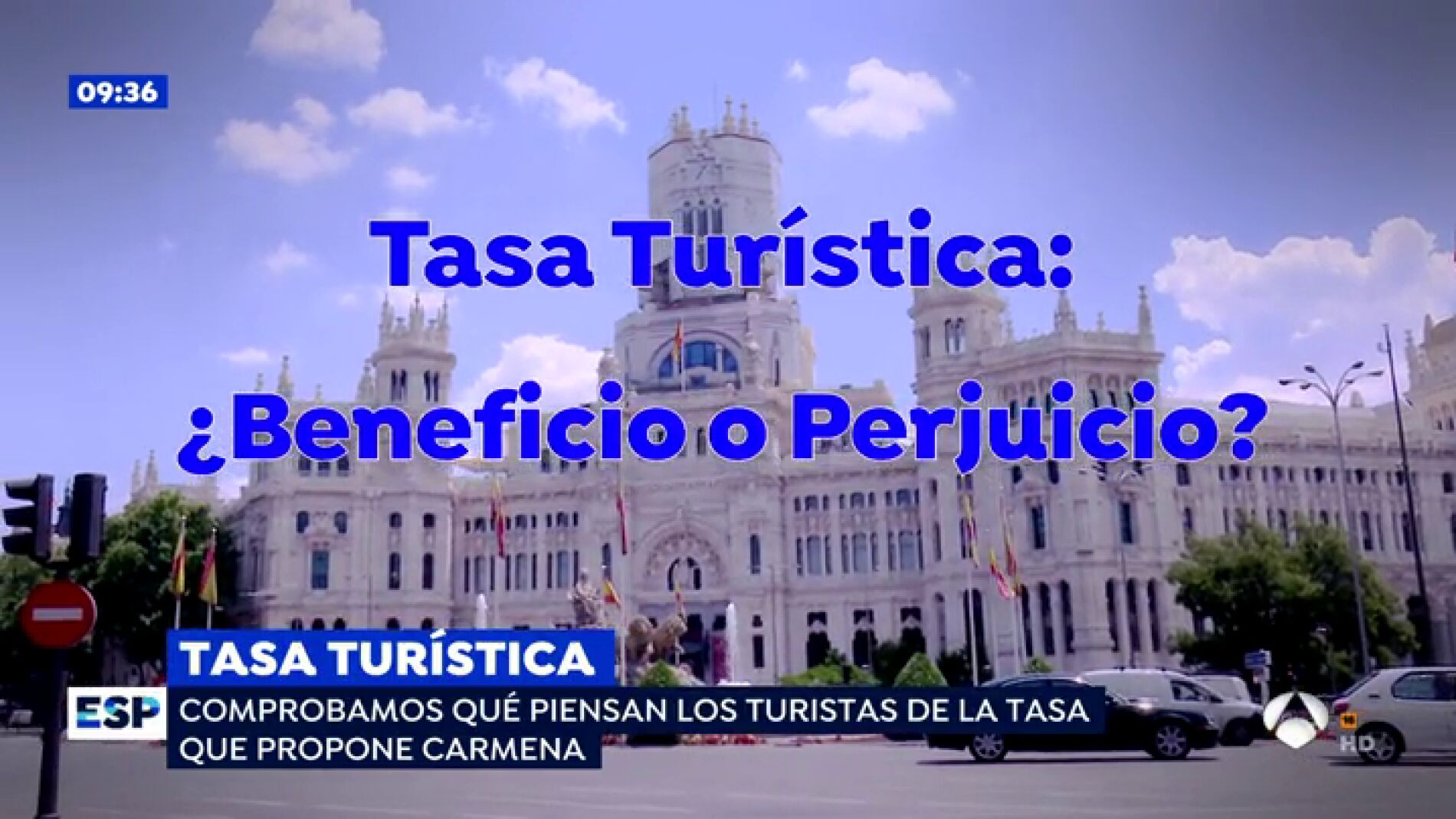 'Espejo p&uacute;blico' pregunta sobre la tasa tur&iacute;stica que quiere implantar Carmen: "Si pagamos cuando vamos a visitar otros pa&iacute;ses, &iquest;por qu&eacute; no pagan ellos?"