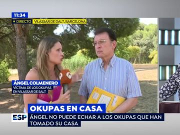 'Espejo Público habla con la víctima de los okupas: "La fuerza pública me dice que sin permiso del okupa no pueden acceder a la propiedad"