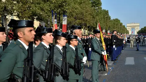 La Guardia Civil, en el desfile del 14 de julio La Guardia Civil, en el desfile del 14 de julio