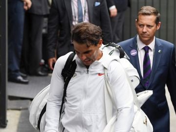 Rafa Nadal, tras caer eliminado ante Djokovic