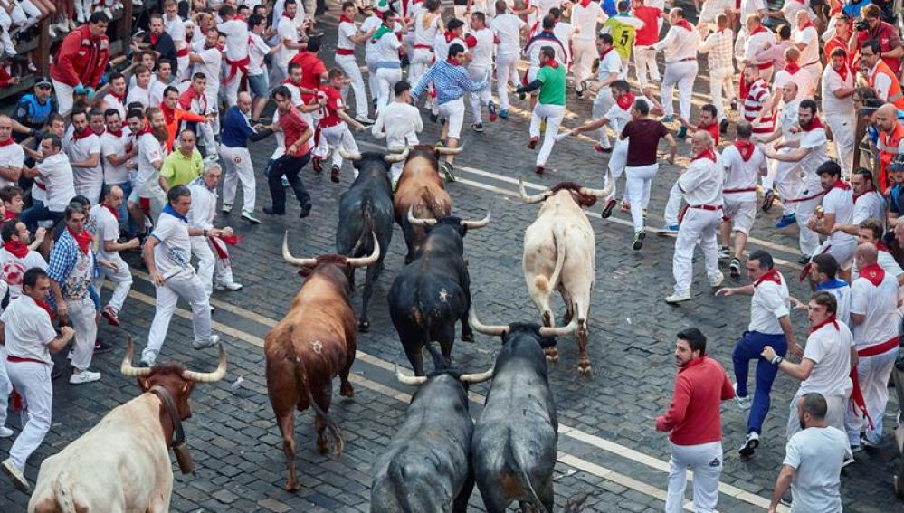 Octavo y último encierro de los Sanfermines 2018