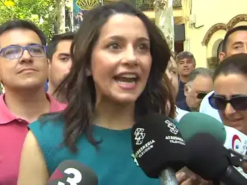 Inés Arrimadas reclama en Canet que se reconstruya la convivencia en Cataluña Inés Arrimadas reclama en Canet que se reconstruya la convivencia en Cataluña