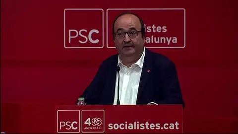 Iceta pide a los independentistas que no supediten la política a las decisiones judiciales Iceta pide a los independentistas que no supediten la política a las decisiones judiciales