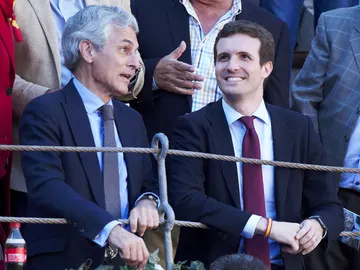 Pablo Casado con Adolfo Suárez Illana Pablo Casado con Adolfo Suárez Illana