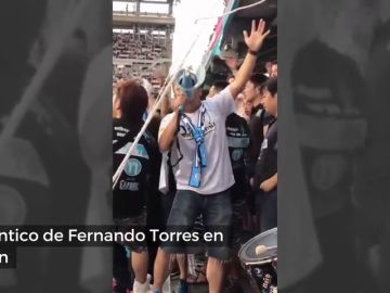 El nuevo cántico de la afición japonesa a Fernando Torres