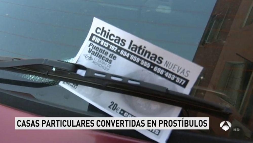 Vecinos de Madrid denuncian que muchas casas particulares se han convertido en prostíbulos