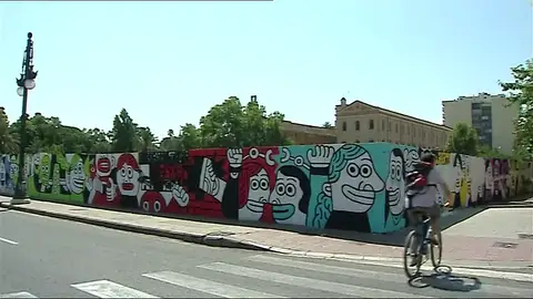El ayuntamiento de Valencia permite un mural en solidaridad con los agresores de los guardias civiles en Alsasua El ayuntamiento de Valencia permite un mural en solidaridad con los agresores de los guardias civiles en Alsasua