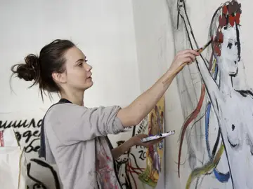 Oksana Chatchko, cofundadora y exmiembro del grupo feminista Femen Oksana Chatchko, cofundadora y exmiembro del grupo feminista Femen