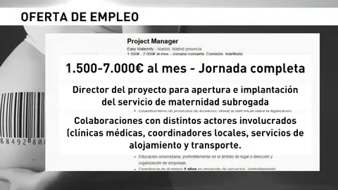 Inspección de Trabajo investiga un anuncio que busca director para la apertura de un servicio de maternidad subrogada en Madrid Inspección de Trabajo investiga un anuncio que busca director para la apertura de un servicio de maternidad subrogada en Madrid