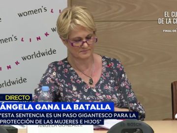 Ángela González, madre de la niña asesinada a manos de su marido, "A mi hija la mataron porque no se la protegió"