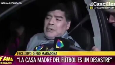 La última de Maradona: aparece al volante en evidente estado de embriaguez
