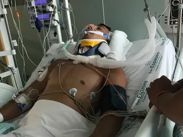 El turista británico ingresado en el hospital El turista británico ingresado en el hospital