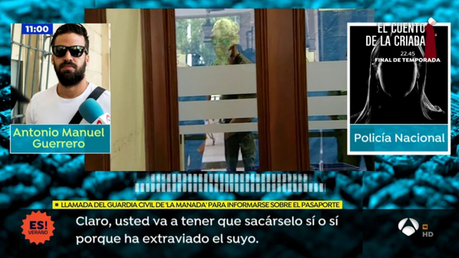 VÍDEO | La conversación del guardia civil de 'La Manada' para obtener el pasaporte que le ha dejado en libertad
