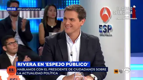 Albert Rivera en Espejo Público Albert Rivera en Espejo Público