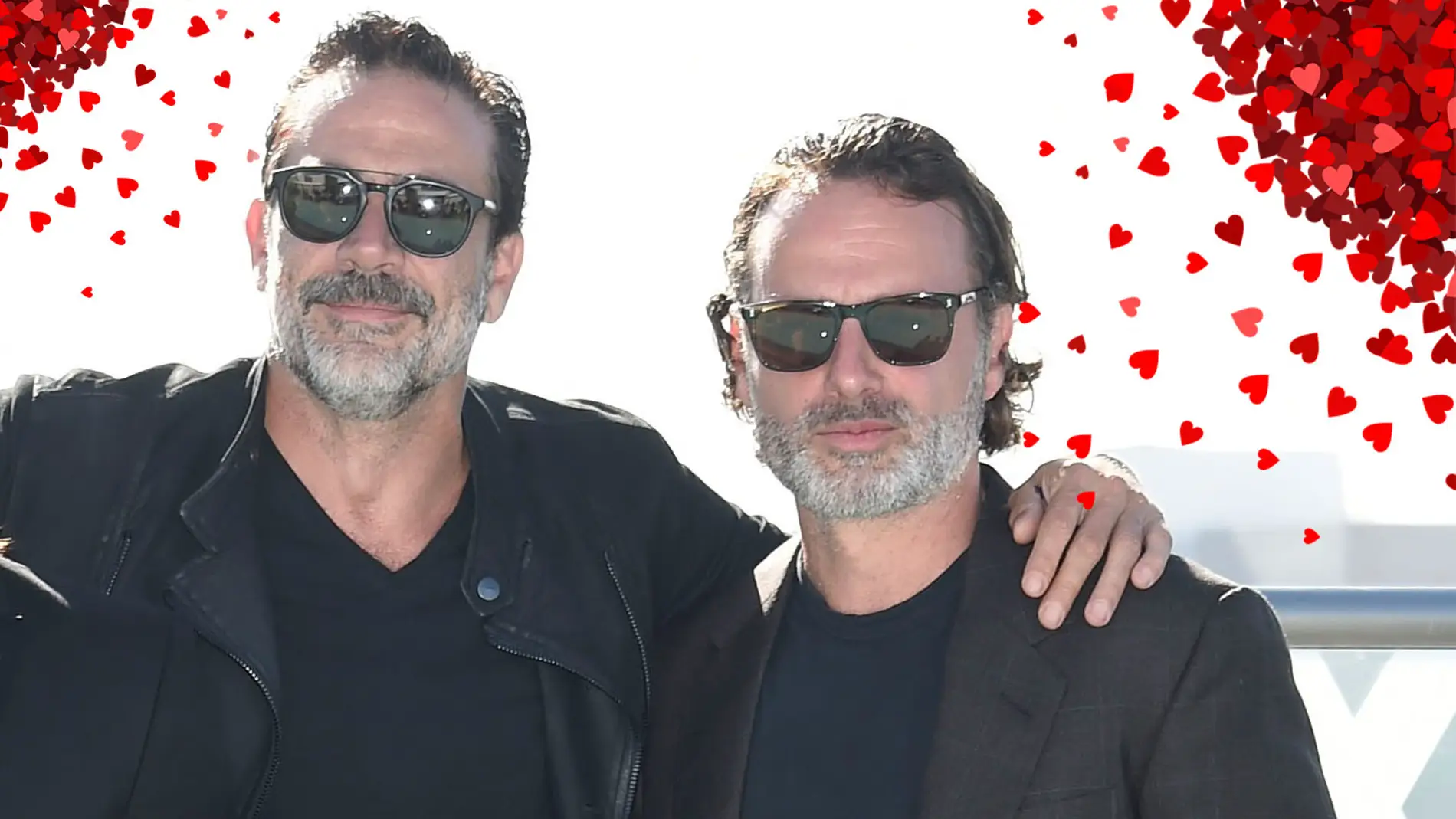 Jeffrey Dean Morgan y Andrew Lincoln