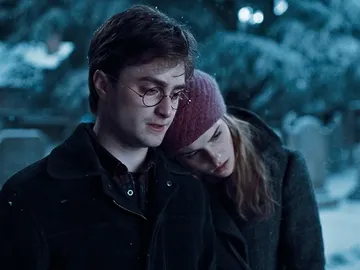 Harry y Hermione en 'Harry Potter' Harry y Hermione en 'Harry Potter'