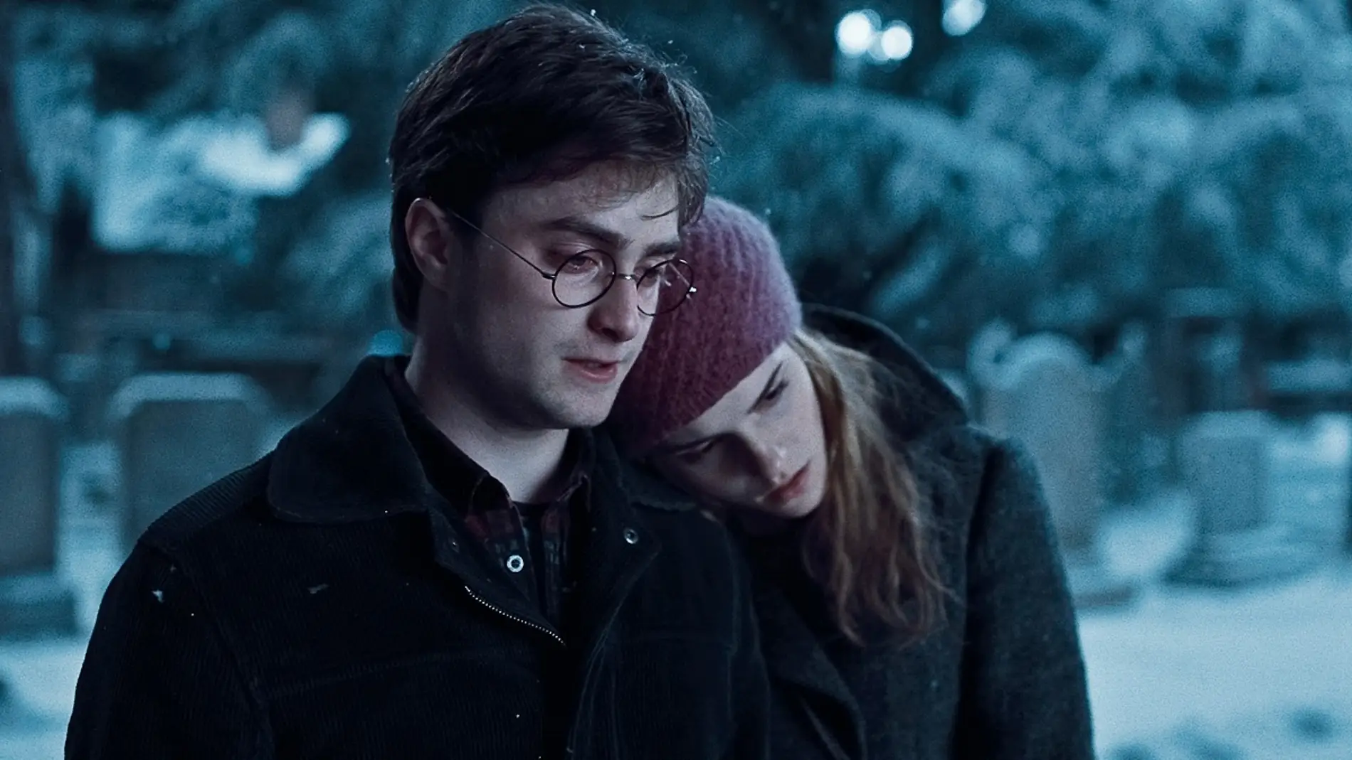 Harry y Hermione en 'Harry Potter'
