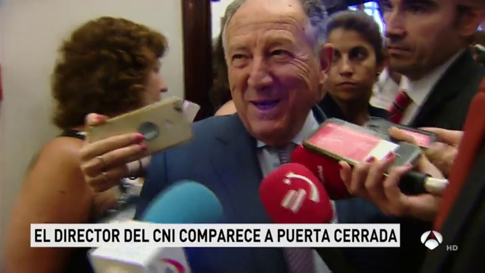 El director del CNI comparece en el Congreso por el 'caso Corinna' sin que trascienda su declaración