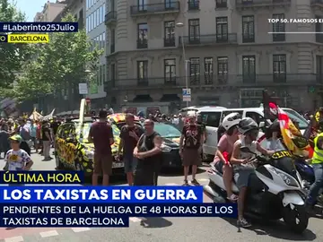 Los taxistas en huelga amenazan con acampadas y con ampliar el periodo de inactividad hasta que se cumplan sus objetivos Los taxistas en huelga amenazan con acampadas y con ampliar el periodo de inactividad hasta que se cumplan sus objetivos
