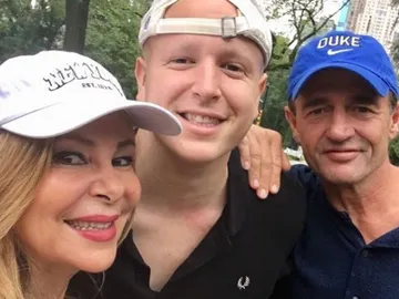 Ana Obregón, Álex Lequio y Alessando Lequio Ana Obregón, Álex Lequio y Alessando Lequio