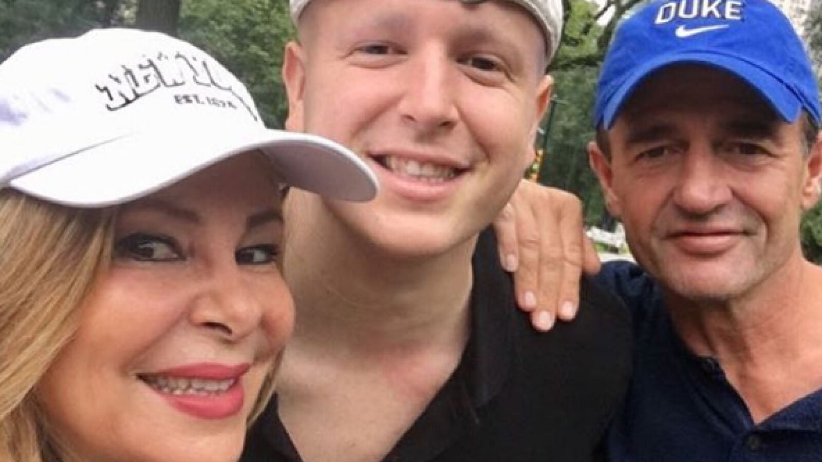 La primera foto de Álex Lequio con su hermana pequeña, la hija de Alessandro Lequio y María Palacios