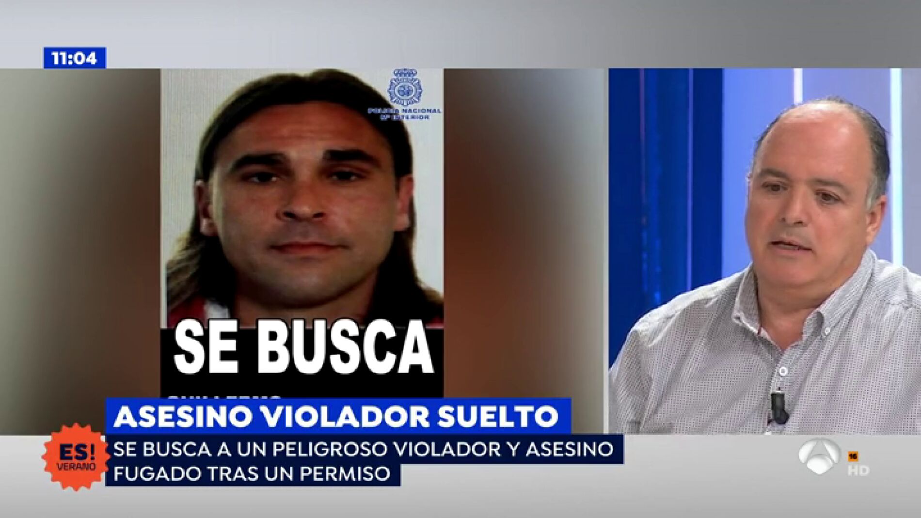 El peligroso violador y asesino fugado de la c&aacute;rcel de Santo&ntilde;a "era un preso ejemplar que evitaba el suicidio de otros reclusos"