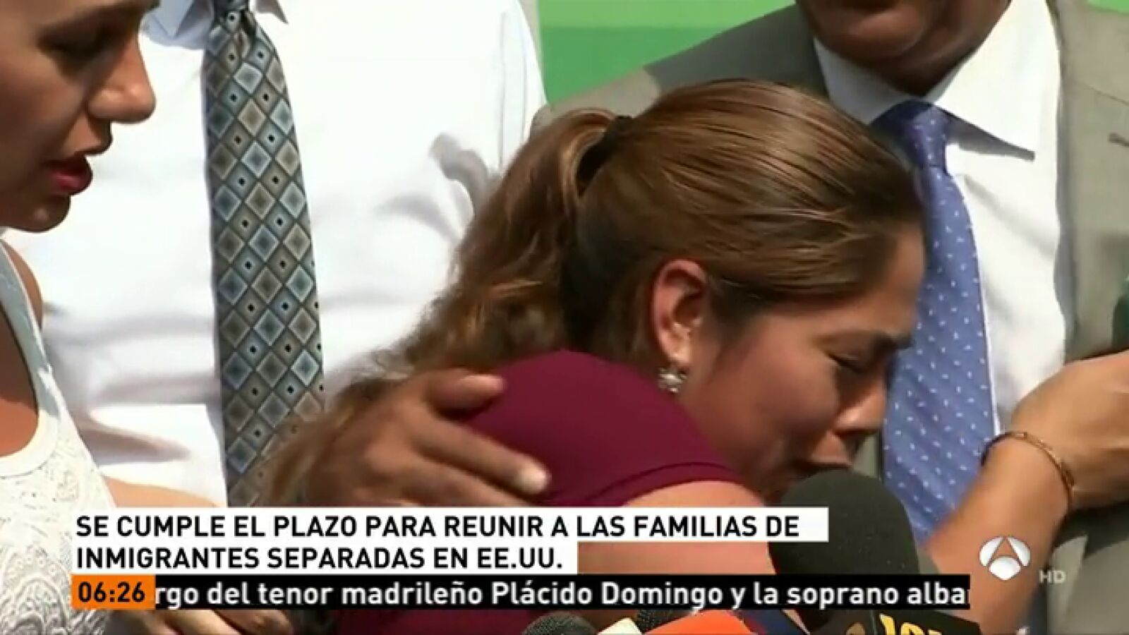 Se cumple el plazo para reunir a las familias de inmigrantes separadas en Estados Unidos