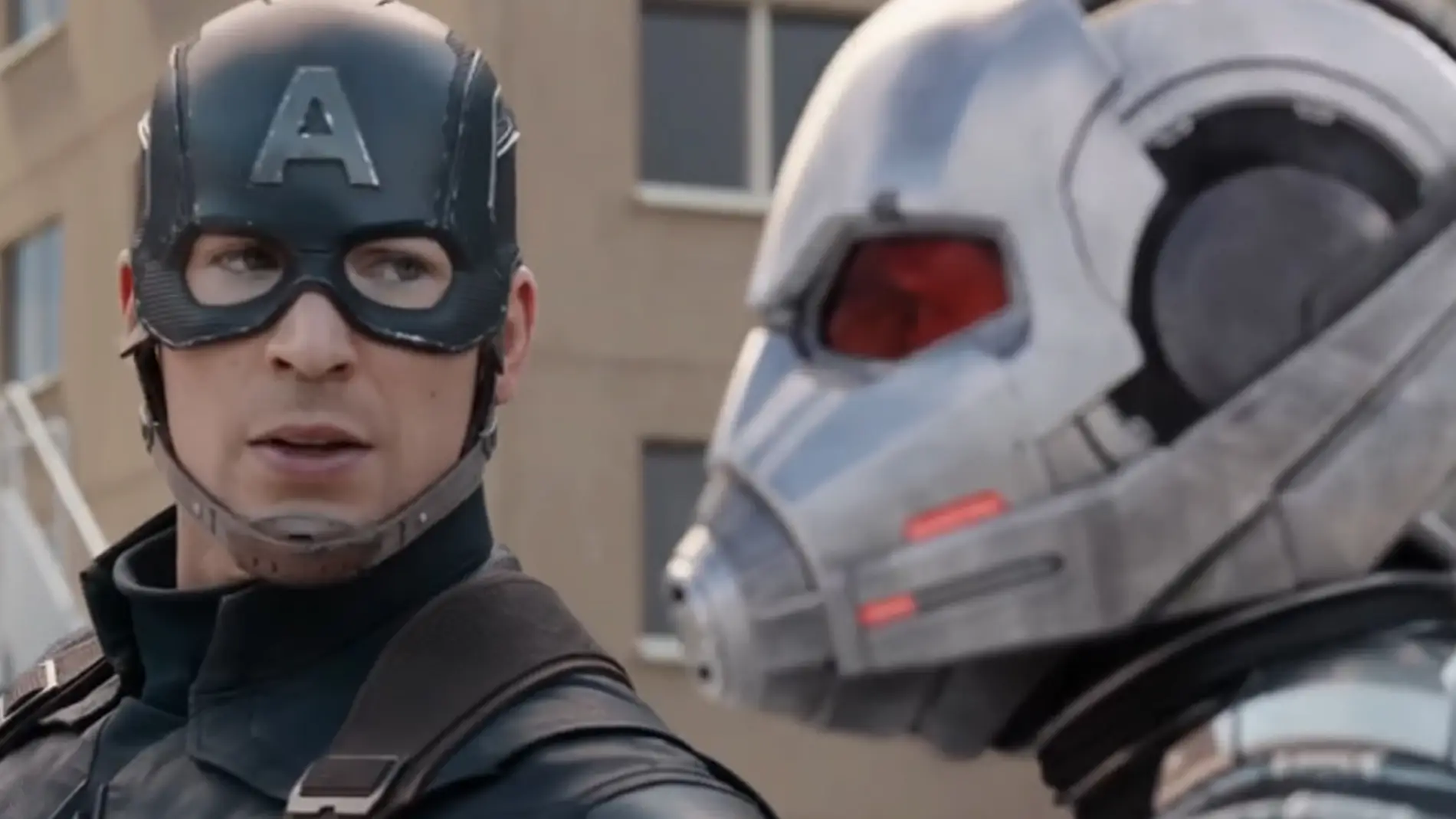 Capitán América y Ant-Man en 'Civil War'