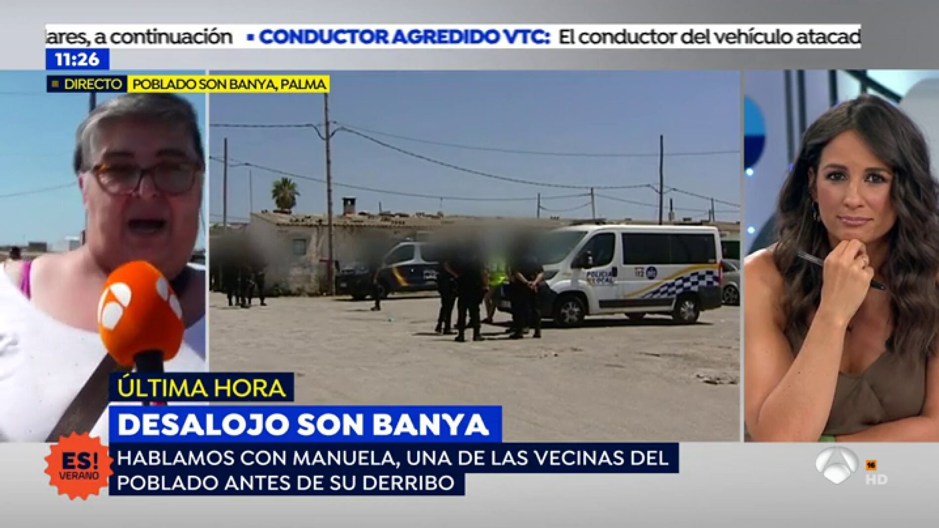 Manuela, vecina de Son Banya: "El ayuntamiento est&aacute; haciendo pol&iacute;tica, ning&uacute;n vecino se ha quejado de la inseguridad ciudadana"