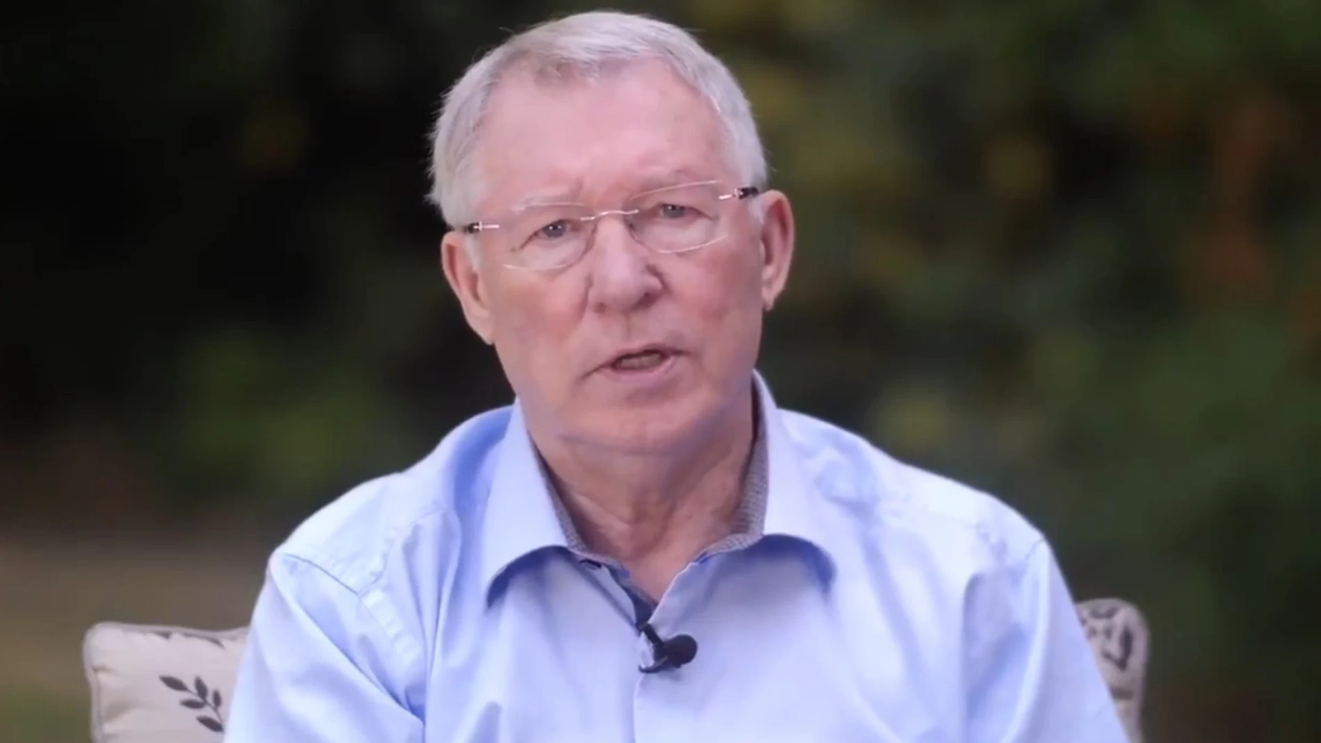 Sir Álex Ferguson, en un vídeo publicado por el United Sir Álex Ferguson, en un vídeo publicado por el United