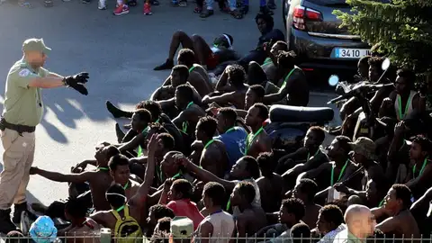 Inmigrantes en Ceuta Inmigrantes en Ceuta
