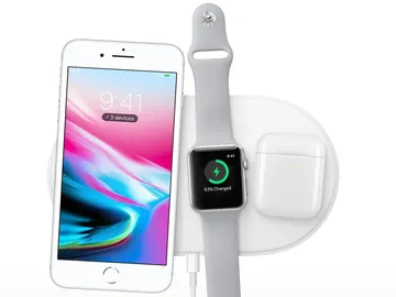 La base de carga por inducción AirPower es una de las novedades que vamos a ver en otoño después de que se mostrase al público durante la presentación de los iPhone 8 y el iPhone X La base de carga por inducción AirPower es una de las novedades que vamos a ver en otoño después de que se mostrase al público durante la presentación de los iPhone 8 y el iPhone X