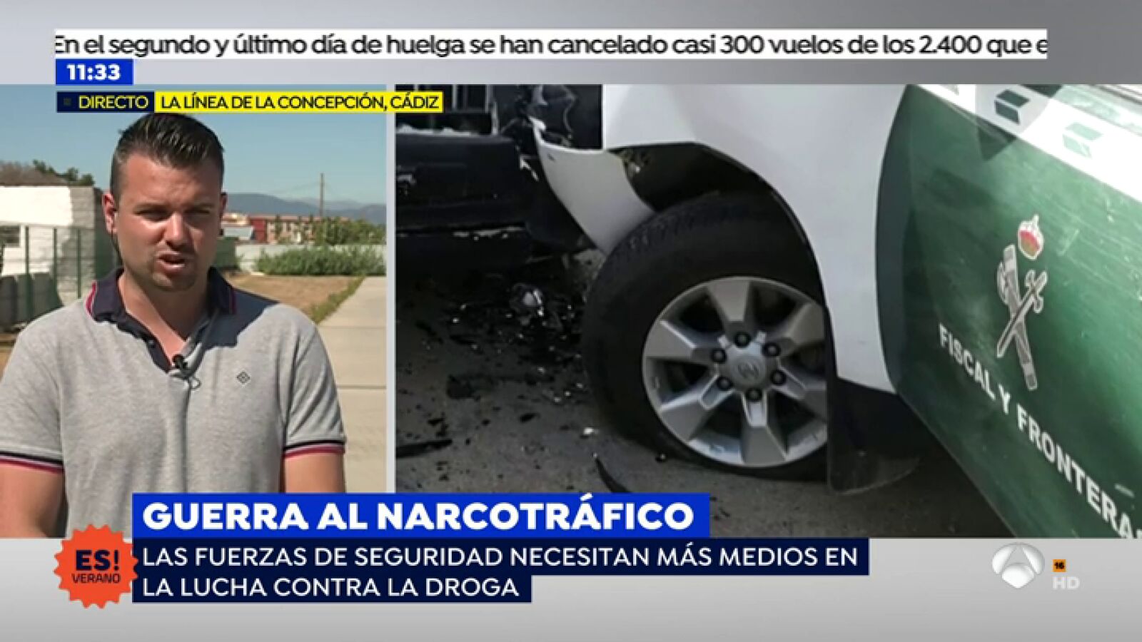 Javier López, portavoz del Sindicato de Policías: 