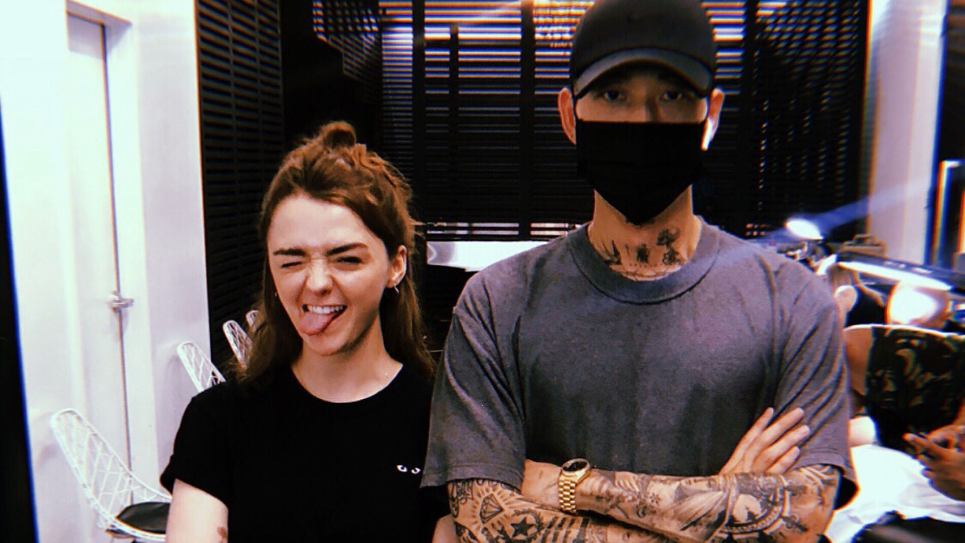 Maisie Williams se hace un tatuaje para homenajear a Arya Stark en 'Juego de Tronos'