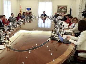 Reunión del Consejo de Ministros en Moncloa