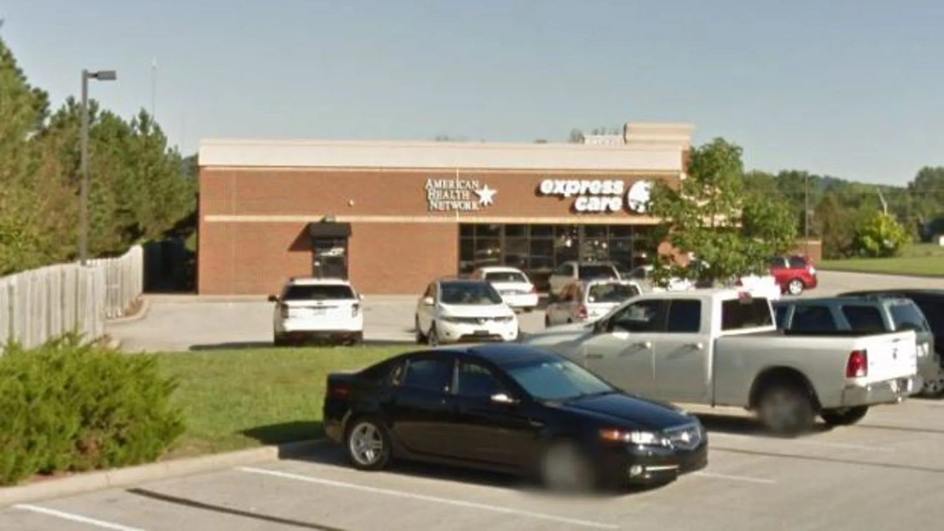 Aparcamiento en el que la madre dejó olvidado a su bebé Aparcamiento en el que la madre dejó olvidado a su bebé