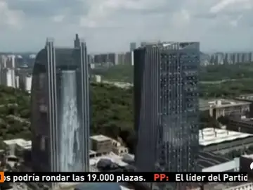 Así es la cascada artificial más grande del mundo Así es la cascada artificial más grande del mundo
