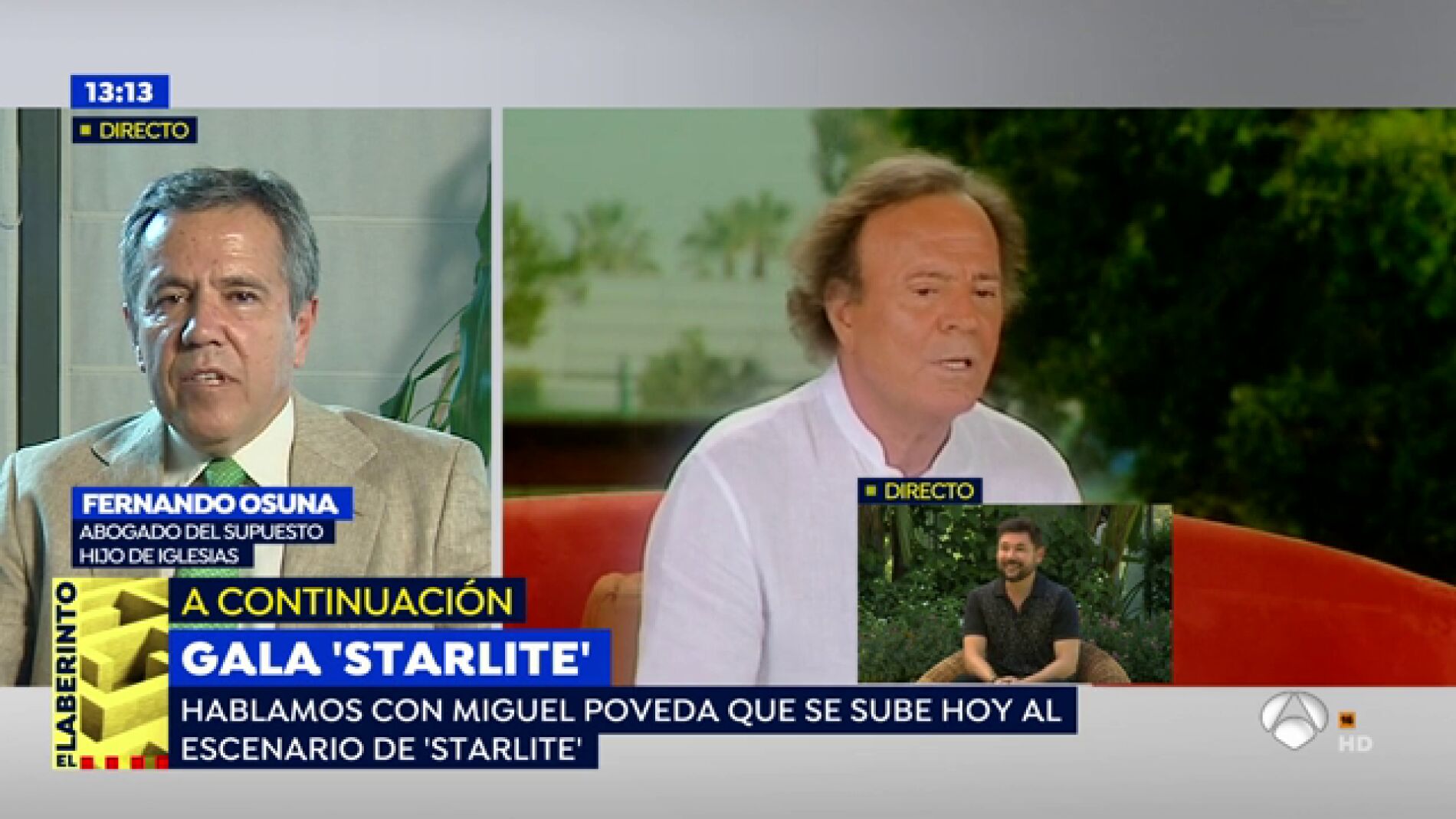 Javier Santos, supuesto hijo de Julio Iglesias, sabe que su "padre" tiene perdido el juicio y por eso lo retrasa una vez m&aacute;s. 
