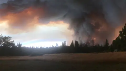 Incendio en California Incendio en California